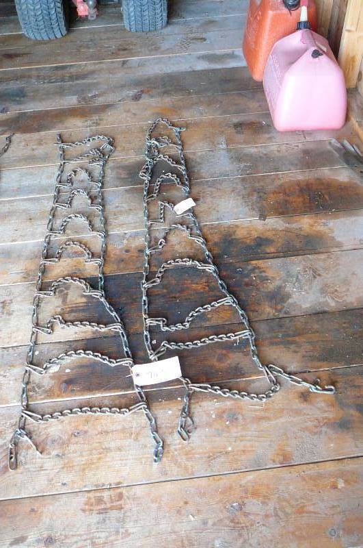 lot 763 image: Tire Chains Allis Chalmers