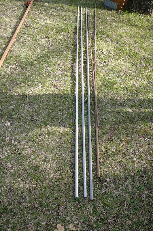 lot 731 image: Copper ground, 3- 12 Pipe, Copper conduit