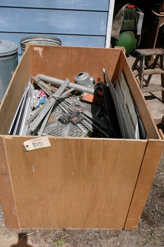 lot 805 image: Scrap Aluminum make appointment to pick up