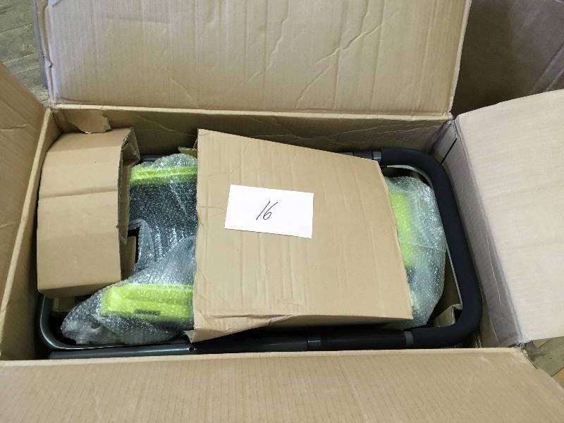 Ryobi 11 Amp 13 in. Corded Electric Walk Behind Push Mower open box not used