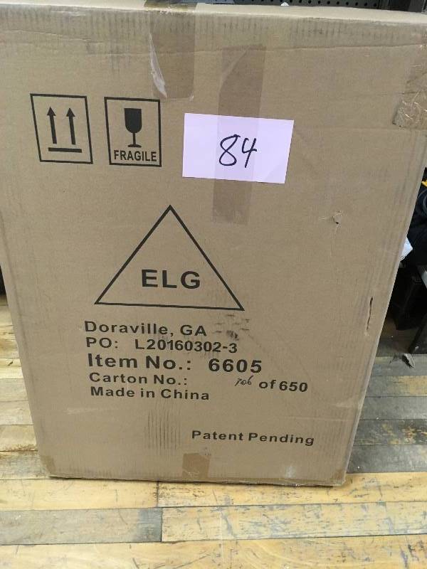 Elegant Home Fashions Chatham Wall Mirror in Dark Espresso open box not used