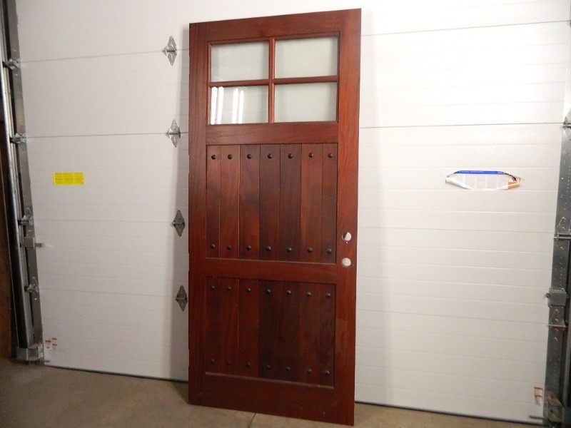 lot 4 image: HUGE Solid Wood Door