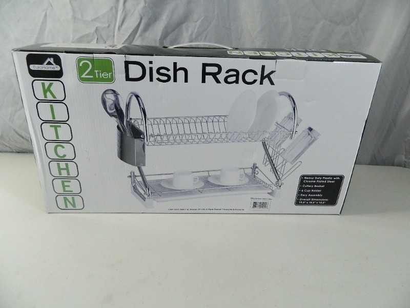 lot 58 image: New 2 Tier Dish Rack