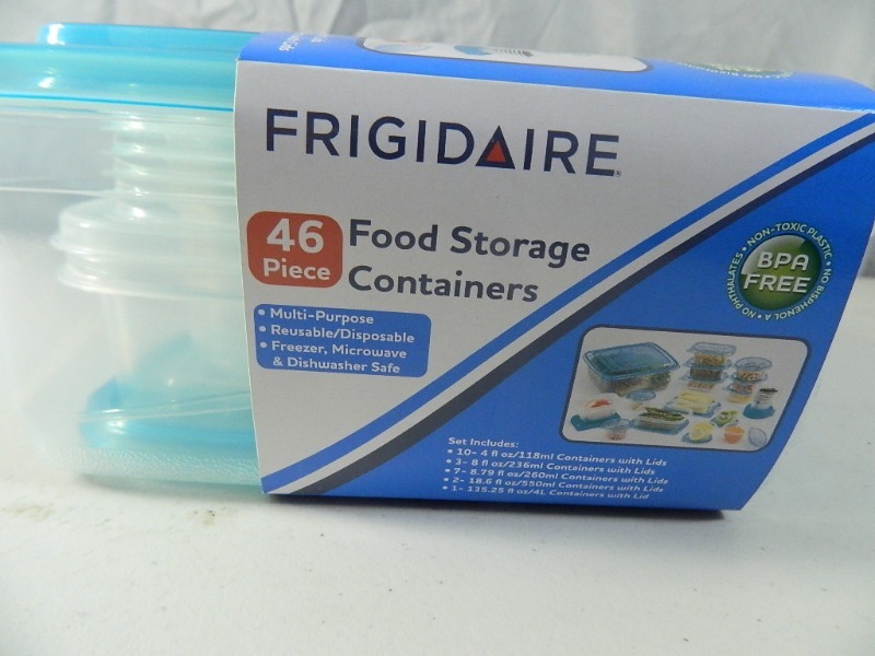 lot 59 image: New Frigidaire 46 Pc Food Storage Set