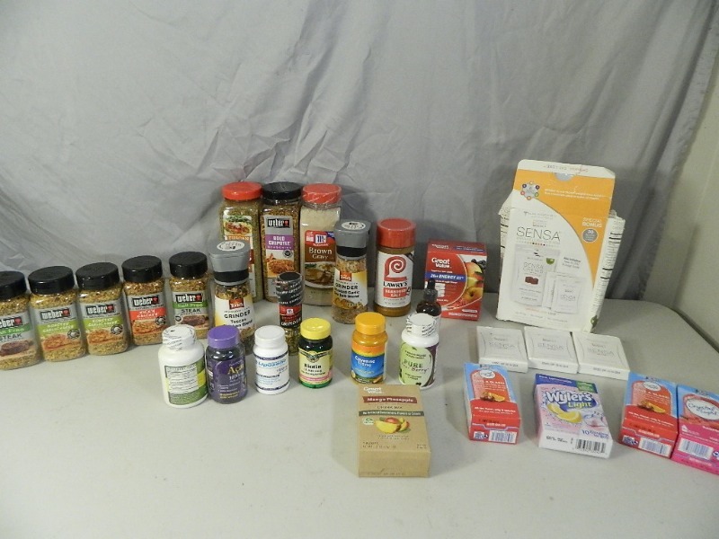 lot 184 image: Spices, Weight Loss, More