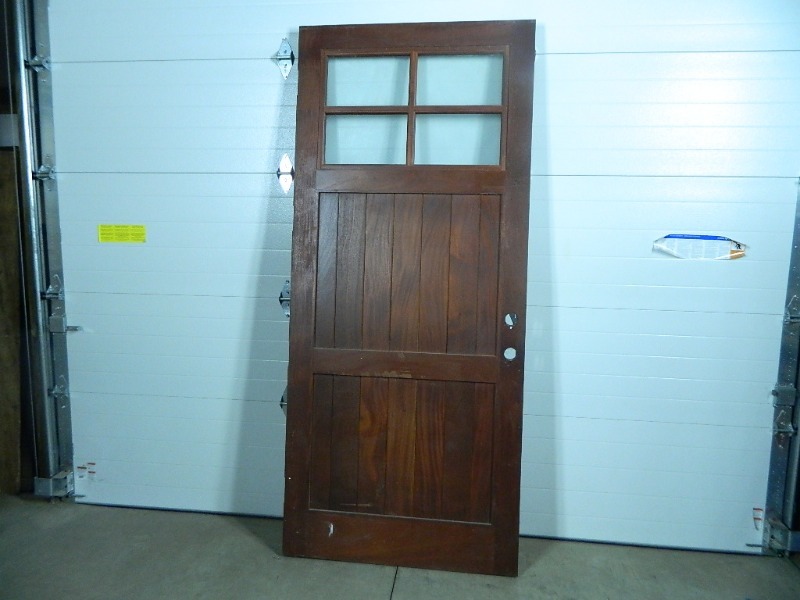 lot 5 image: HUGE Solid Wood Door