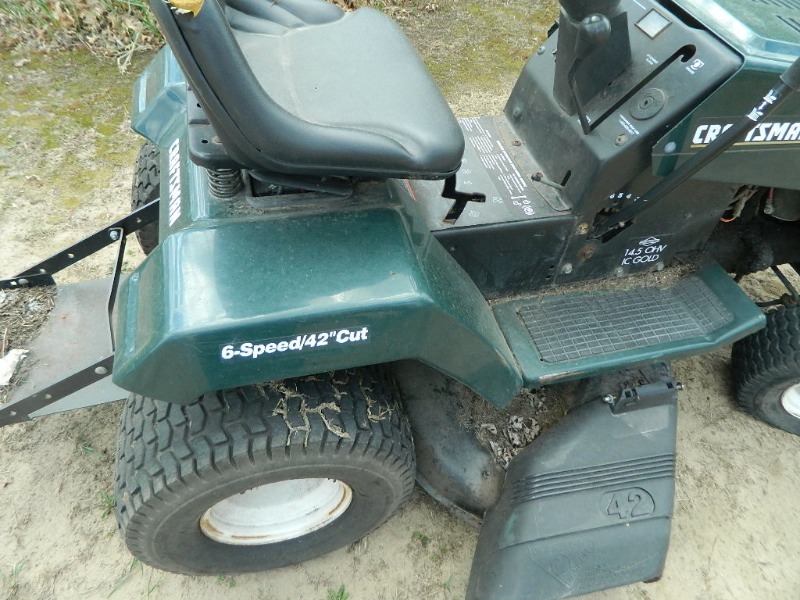 90s craftsman riding online mower