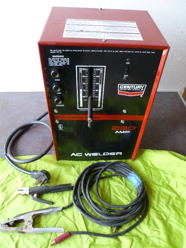 Century 230 Amp AC Welder Electrical, Household, Hunting & Camping