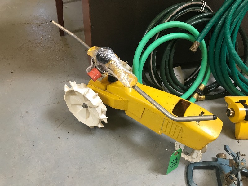 LAWN SPRINKLERS AND HOSE