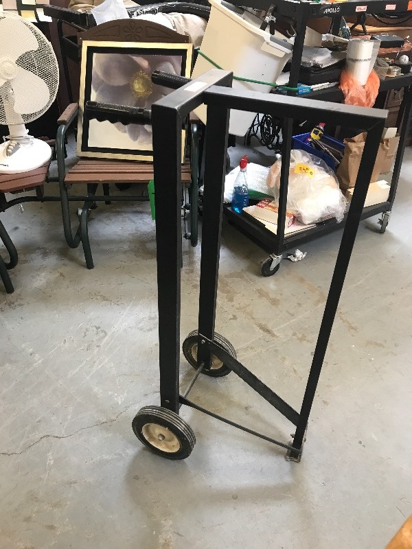 BROOKSTONE FIREWOOD CART