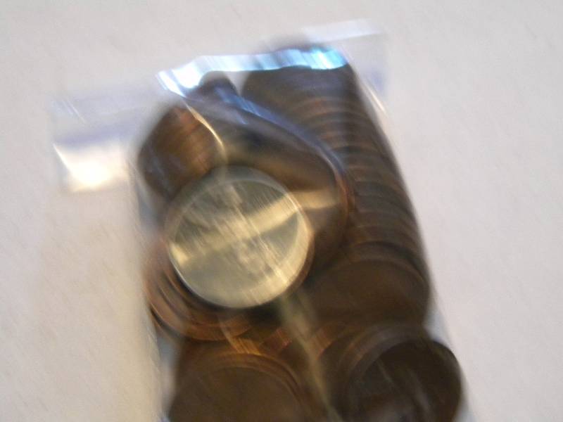 lot 18 image: 50 Wheat Back Pennies