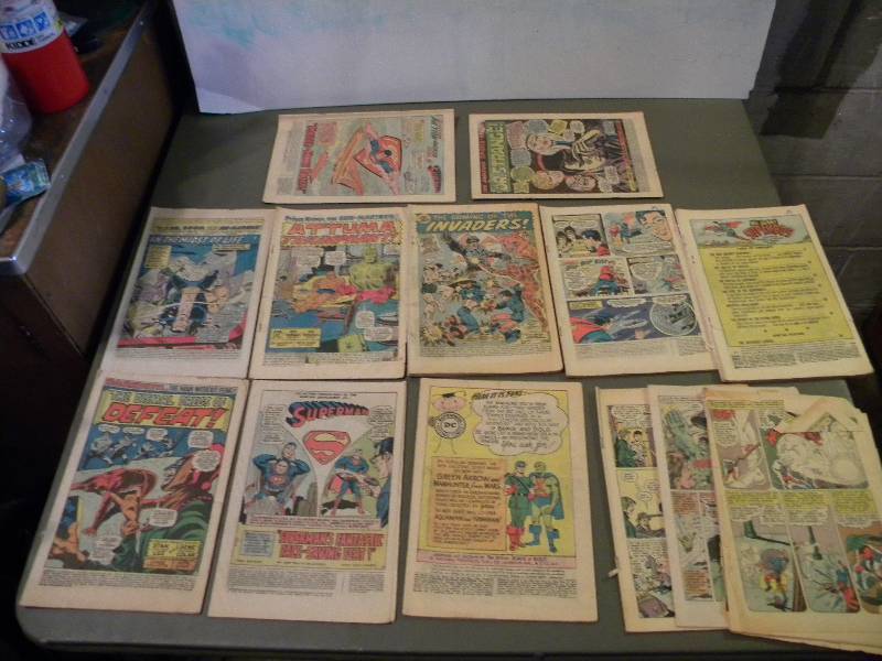 lot 61 image: Vintage Superhero Comics