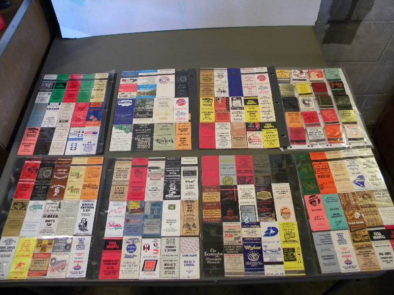 lot 63 image: Matchbook Covers