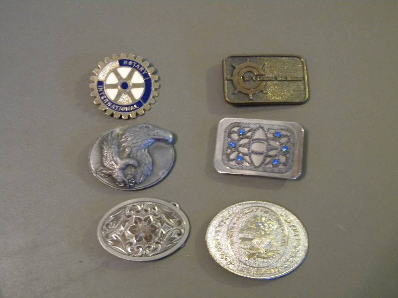 lot 67 image: Belt Buckles