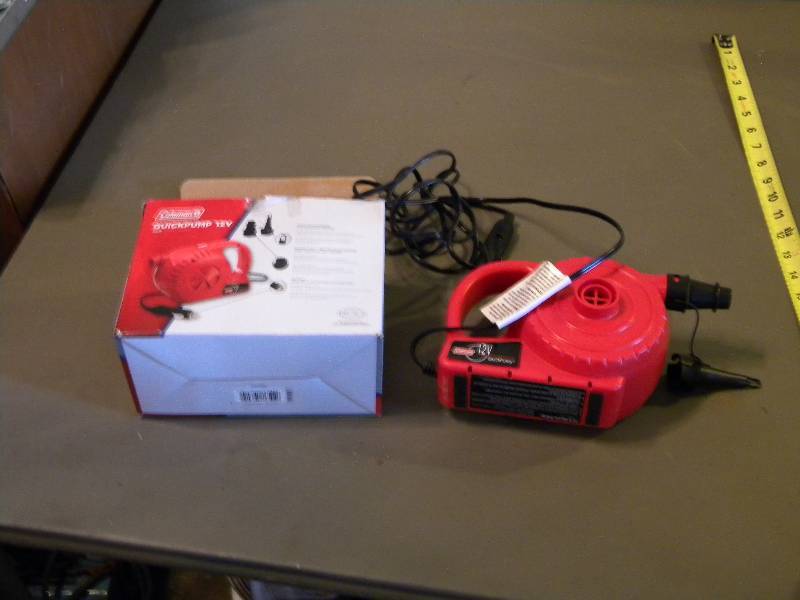lot 99 image: Coleman 12 Volt Air Pump