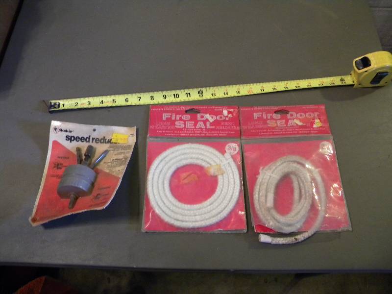 lot 100 image: Drill Speed Reducer & Fire Door Seal