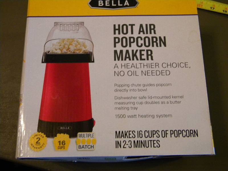 lot 105 image: Bella Popcorn Maker