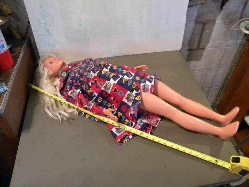 lot 123 image: Vintage My Size Barbie