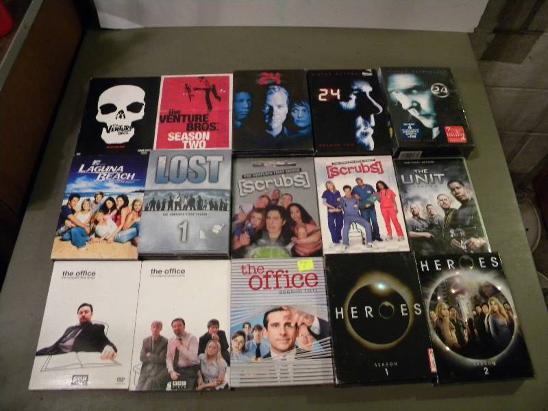 lot 143 image: TV Series DVDs