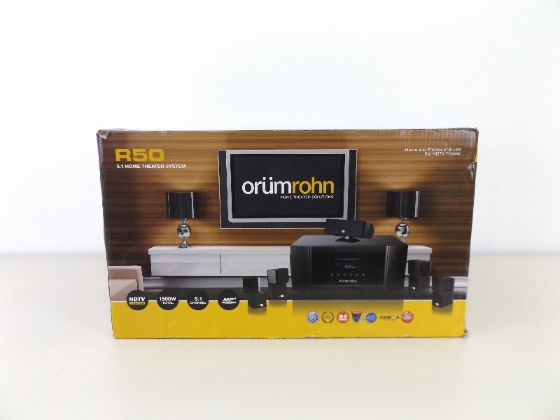 lot 19 image: New in Box Home Theater Surround Sound System