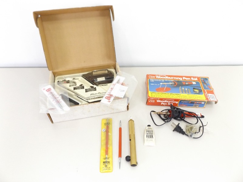 lot 28 image: Lot of Soldering Tools