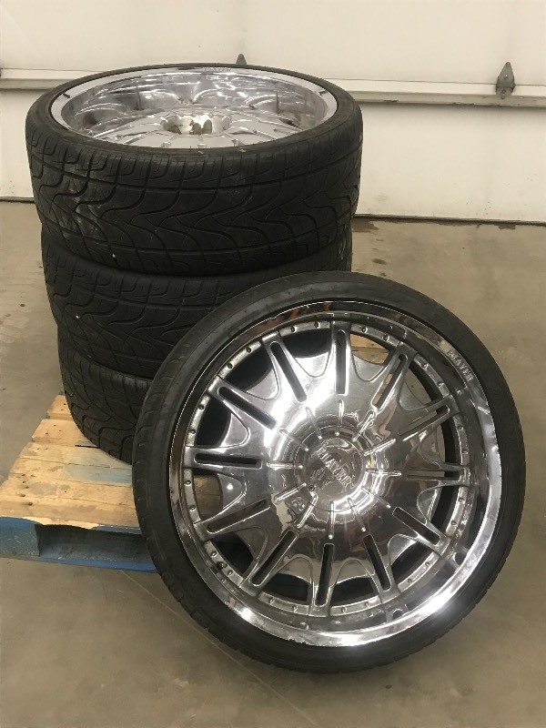 lot 7 image: Set Of (4) Fullrun HS299 29530R26...