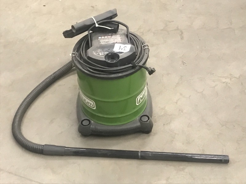 lot 34 image: PowerSmith 115Volt Ash Vacuum Set ...