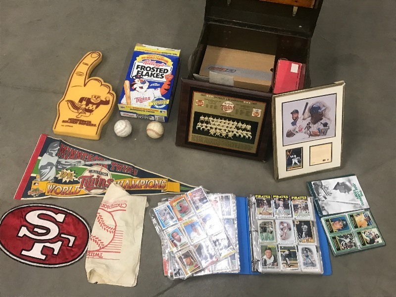 lot 38 image: Lot Of Assorted Collectibles MN Tw...