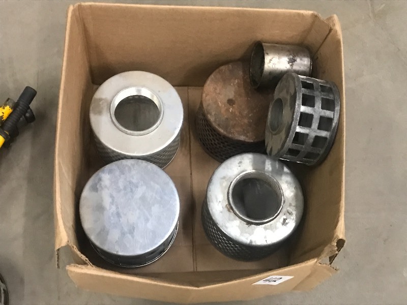 lot 42 image: Box Of Assorted Trash Pump Suction ...