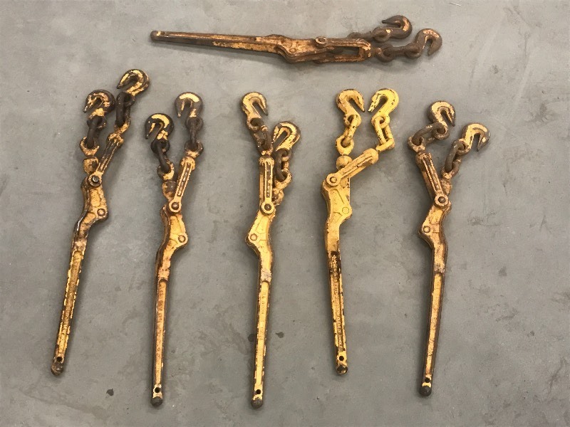 lot 48 image: Lot Of (6) Chain Binders ...