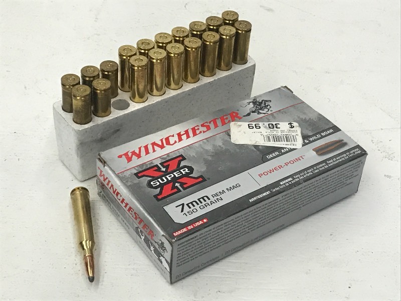 lot 4 image: (1) Box Of Winchester 7mm 150grain ...
