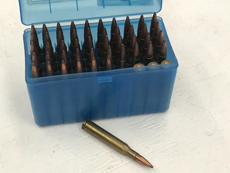 lot 8 image: 50-Round Box Of 270 Soft-Point Ammo...