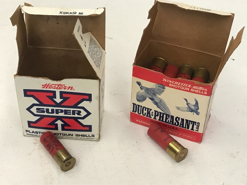lot 34 image: (2) Partial Boxes Of Winchester 12g...