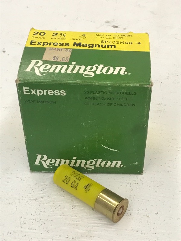 lot 41 image: (1) Box Of Remington 20gauge 2.75 ...