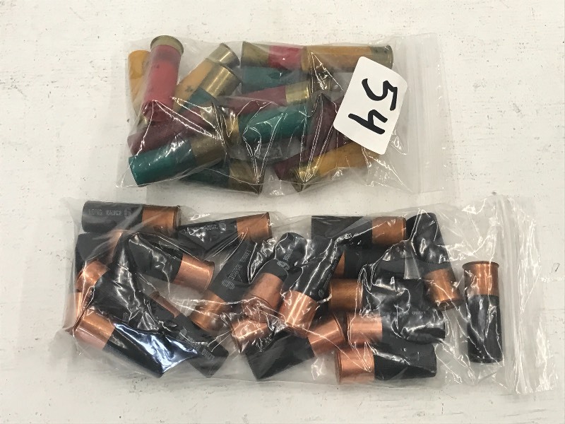 lot 54 image: (2) Bags Of Assorted 12gauge Shotsh...