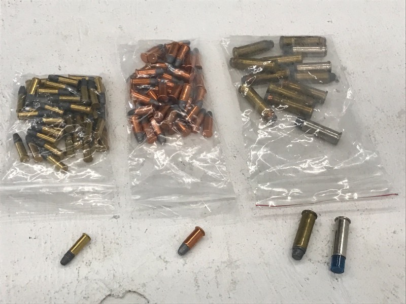 lot 55 image: (2) Bags Of Assorted Pistol Ammo ...