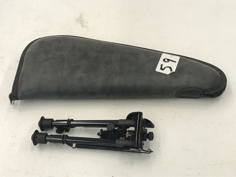 lot 59 image: Lot Of (1) Padded Pistol Case & (1)...