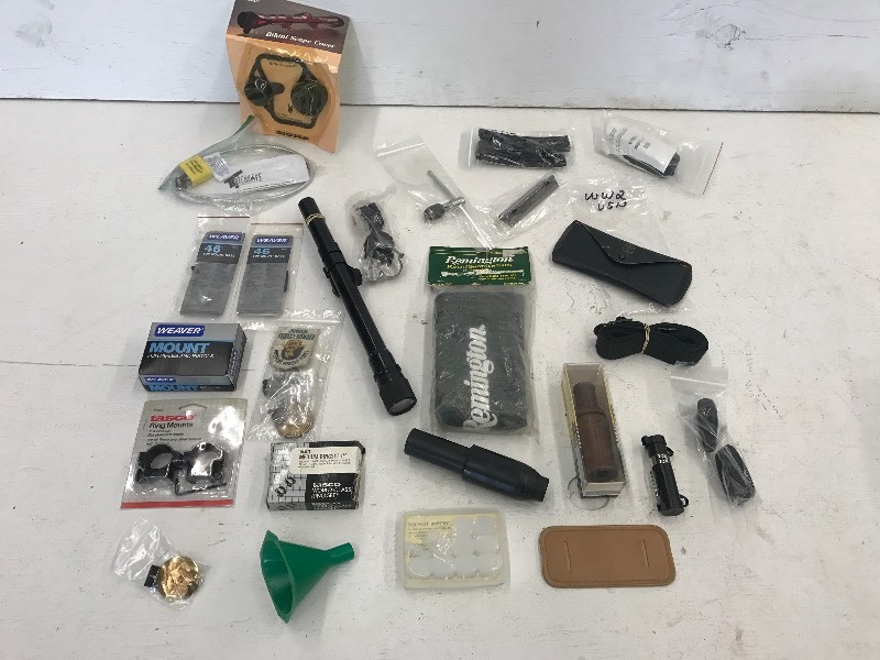 lot 70 image: Flat Of Assorted Rifle Scopes, Sco...