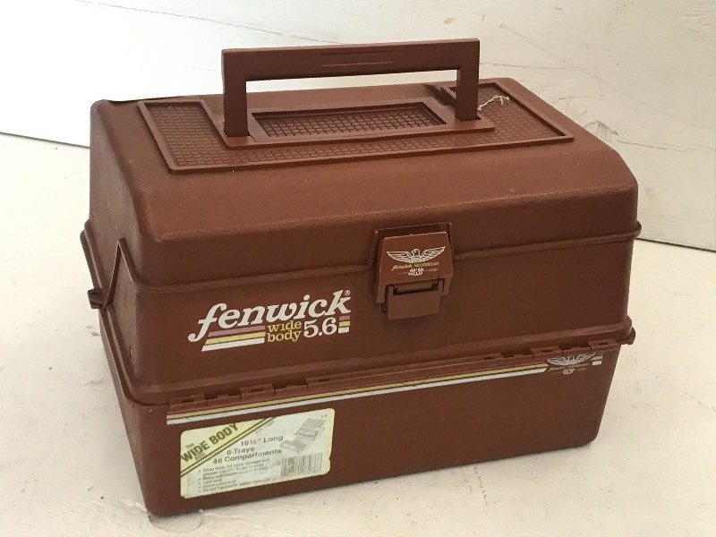 lot 90 image: Fenwick Wide Body 5.6 Plastic Tackl...