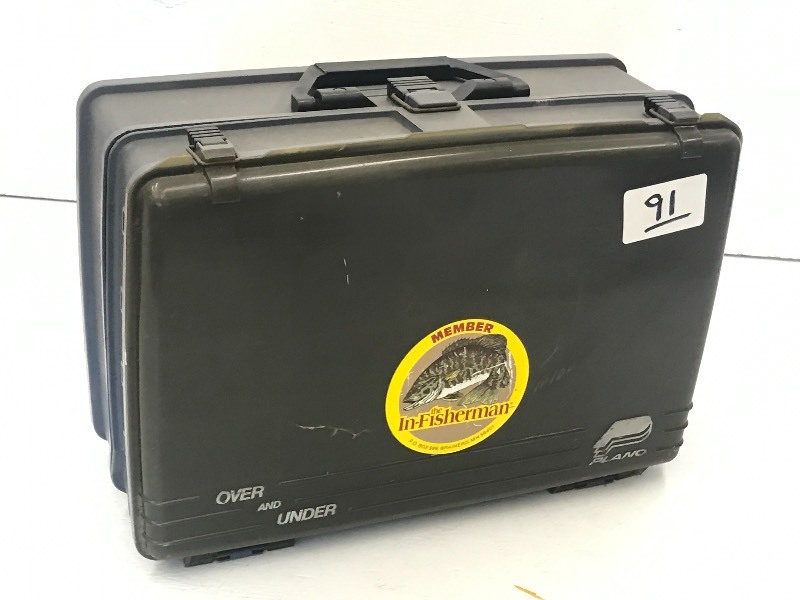 lot 91 image: Plano Over & Under Platic Tackle Bo...