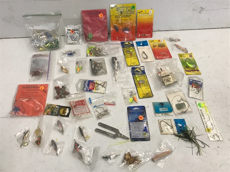 lot 219 image: Flat Of Assorted Fishing Tackle---H...
