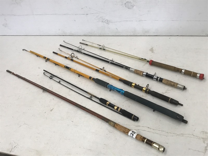 lot 225 image: Lot Of (6) Assorted 2-Piece Spinnin...