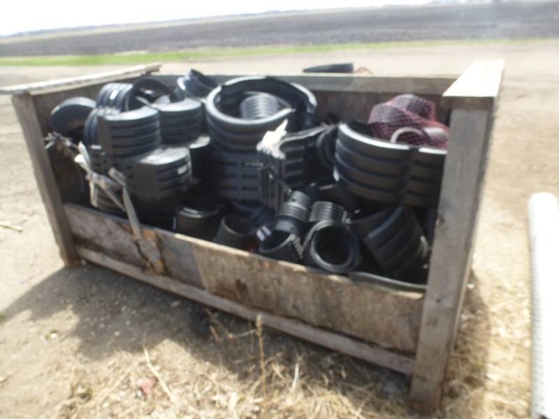 lot 56 image: Tote of Tile Fittings