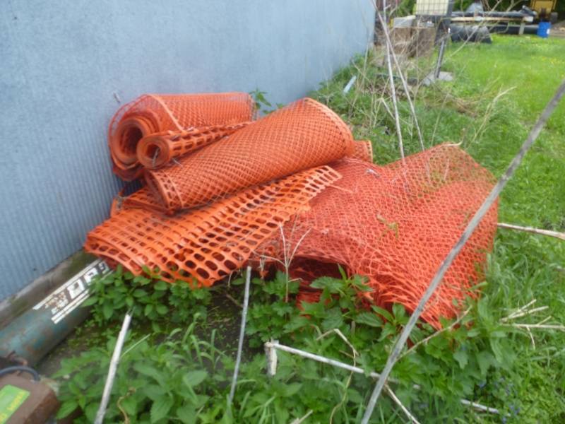 lot 93 image: Orange Snow Fence