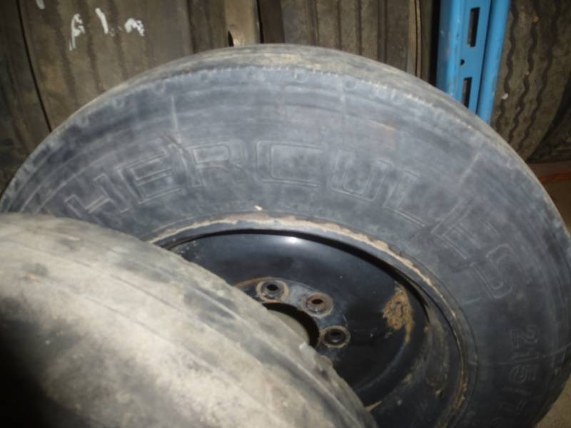lot 111 image: Trailer Tires Heavy Rims