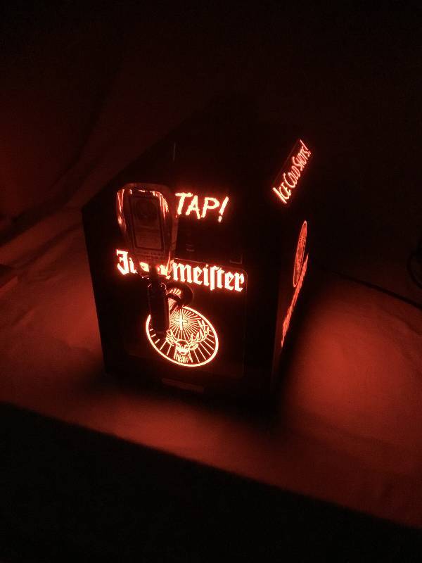 lot 1 image: Jagermeister 3 Bottle dispenser Chiller