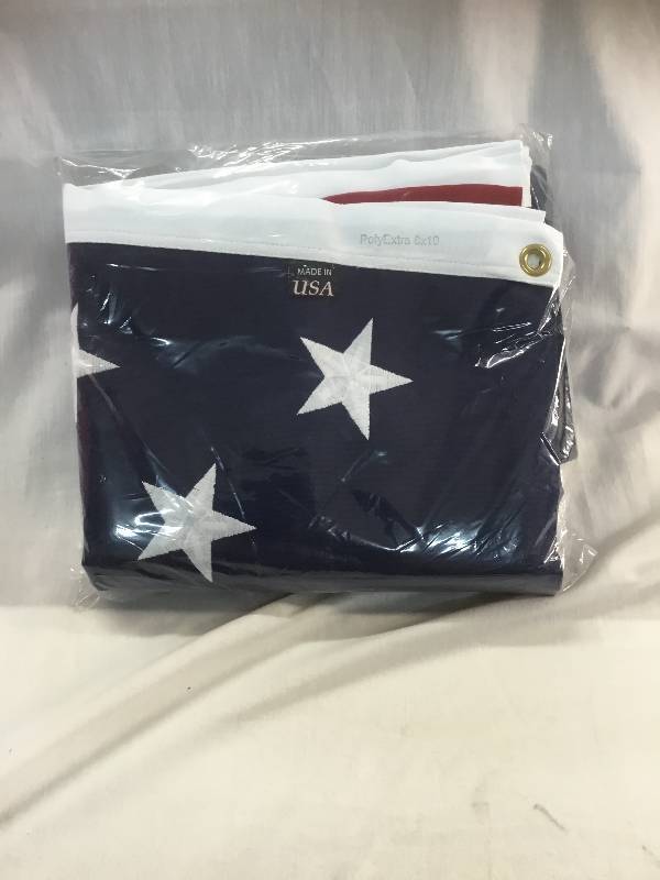 lot 44 image: 6 X 10 Foot American Flag New in Packaging