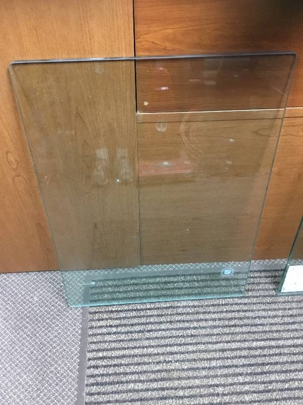 lot 69 image: NHL Wild Hockey Glass from the Excel Center in Minnesota