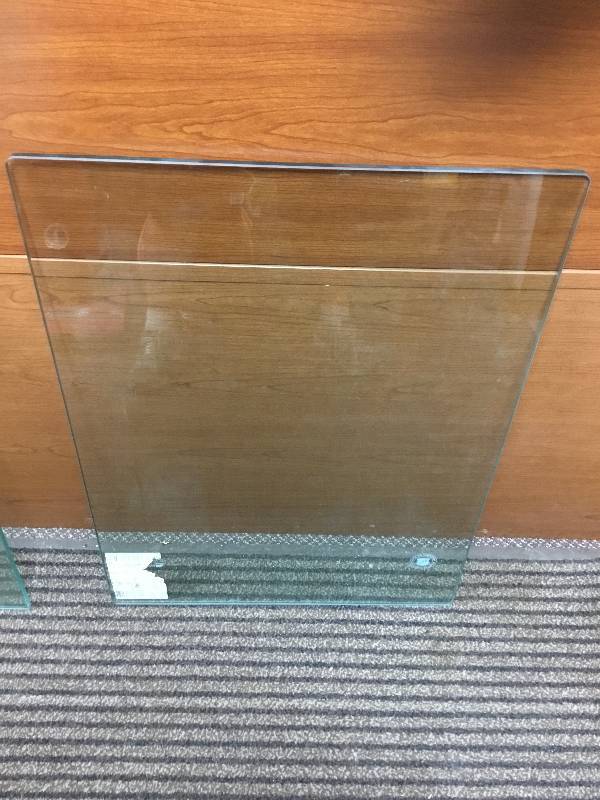 lot 70 image: NHL Wild Hockey Glass from the Excel Center in Minnesota