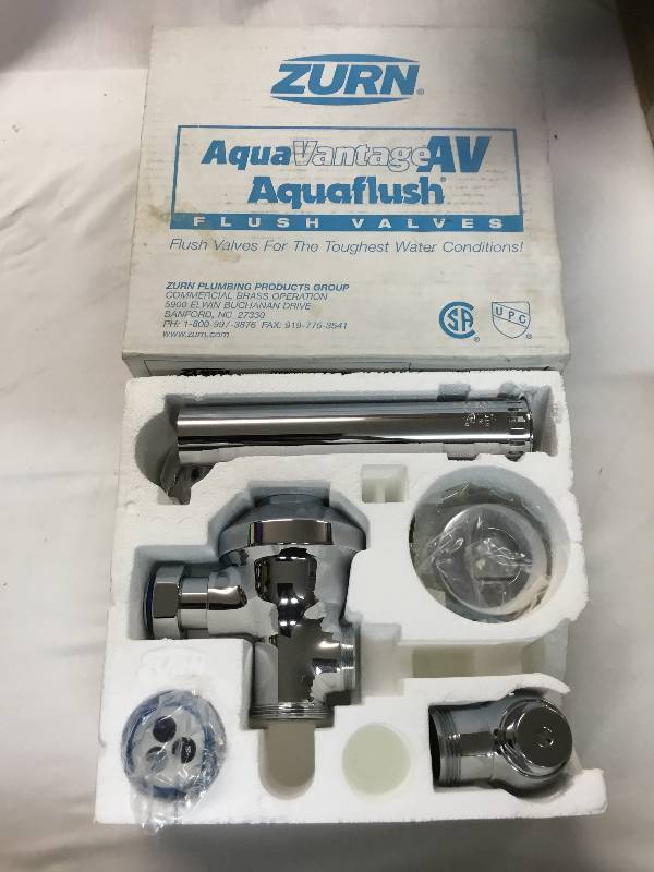 lot 86 image: New Open Box - Aqua Vantage Aquaflush - Zurn - Flush System for Urinals